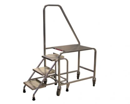 Compact 3 Step Stocking Trolley