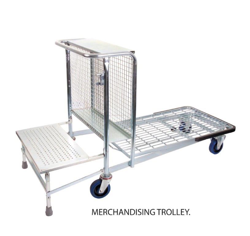 Merchandising Trolley - Single Step